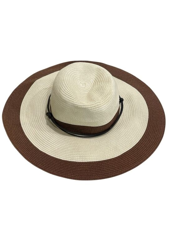 Sloggers Accessories - Sloggers Wide Brimmed Sun And Gardening Hat Cream Brown SZ M 22 1/2”